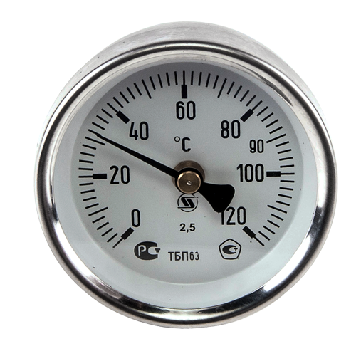 Термометр накладной Дк63 120C ТБП63/ТР50 НПО ЮМАС