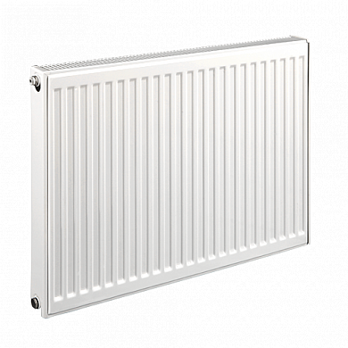 Радиатор стальной панельный Ventil Compact VC тип 22 500х600 Qну=1305 Вт ниж/п в комплекте кронштейн. встроенный вентиль RAL 9016 (белый) Heaton Smart