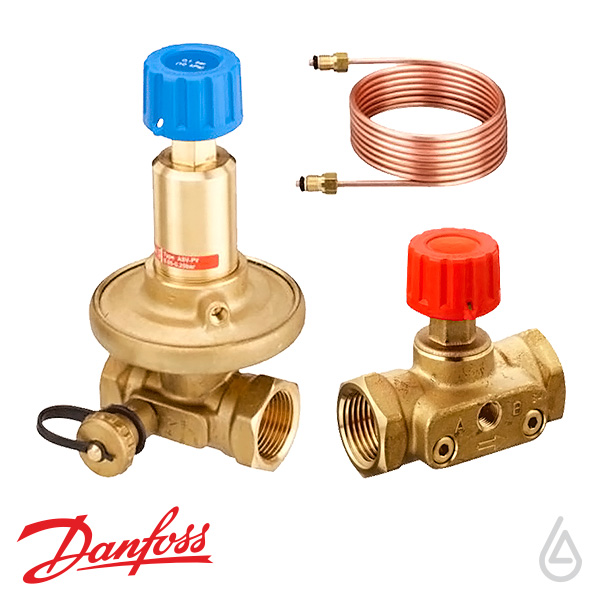 Danfoss ASV-PV/ASV-M, Ду = 32 мм, Kvs = 6,3 м3/ч