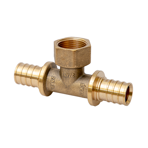 Тройник аксиальный с внутренней резьбой MVI 16x1/2x16