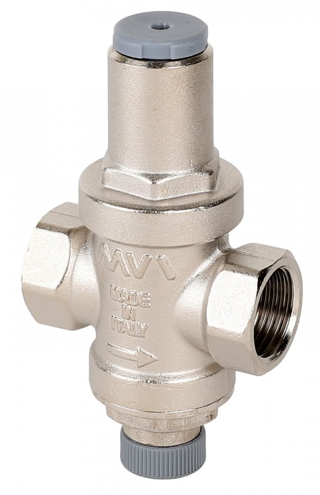 Редуктор давления поршневой MVI с выходом под манометр 1 1/2" PN25